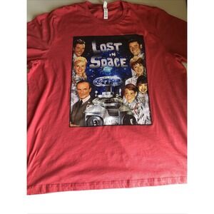 LOST IN SPACE CAST T-SHIRT 3X Red